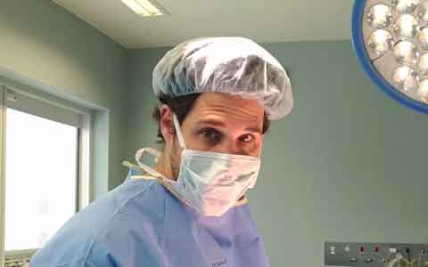 Dr Marcelo Olivan no Centro Cirúrgico